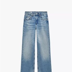 Zara Classic Blue Denim Pants